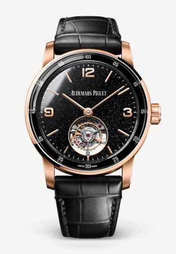 CODE 11.59 Tourbillon Selfwinding Red Gold / Black Aventurine d'Occasion