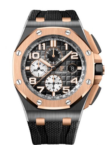 Royal Oak Offshore 44 Ceramic / Pink Gold / Grey