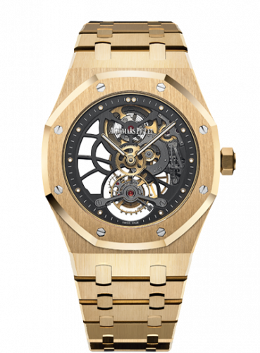 Royal Oak Ultra Thin Tourbillon Openworked Yellow Gold / Boutique Edition