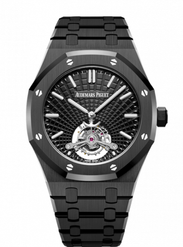Royal Oak Ultra Thin Tourbillon Ceramic / Black