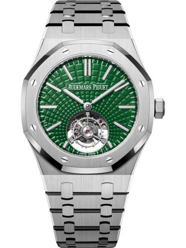 Royal Oak Self-Winding Flying Tourbillon Titanium / Green