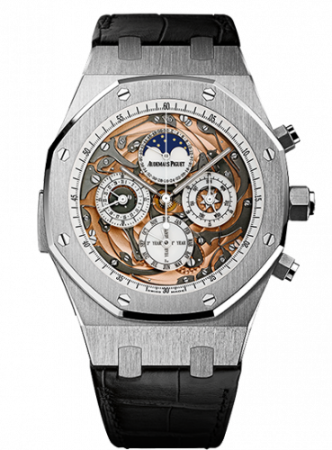 Royal Oak Grande Complication Openworked White Gold / Strap