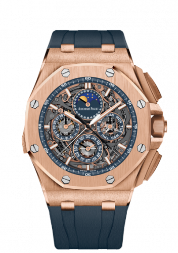 Royal Oak OffShore 26571 Grande Complication Pink Gold / Blue
