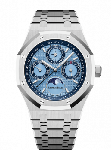 Royal Oak Perpetual Calendar 41 Platinum / Blue / Switzerland