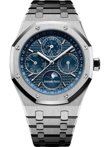Royal Oak Perpetual Calendar 41 Stainless Steel / Blue