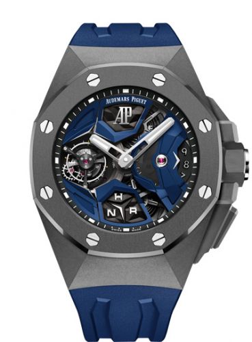 Royal Oak Concept GMT Tourbillon Titanium / Blue d'Occasion