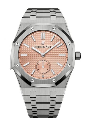Royal Oak Repeater Supersonnerie Titanium / Salmon / Bracelet