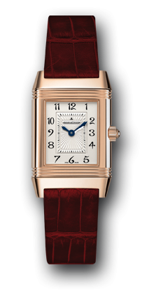 Reverso Duetto Pink Gold Brown Strap