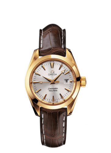 Seamaster Aqua Terra 150M Quartz 29.2 Yellow Gold / Silver