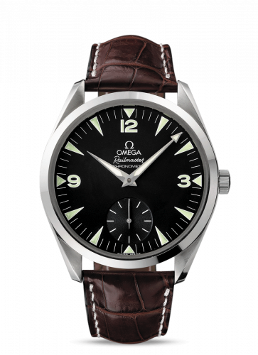 Seamaster Aqua Terra 150M Hand Wound 49.2 Railmaster Stainless Steel / Brown Alligator
