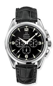 Seamaster Aqua Terra 150M Automatic 42.2 Railmaster Chronograph / Black Alligator
