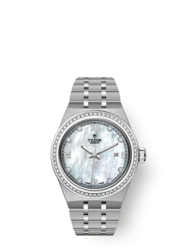 Royal Date 28 Stainless Steel - Diamond / MOP