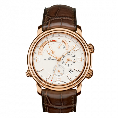 Léman Réveil GMT Red Gold / Opaline / Alligator