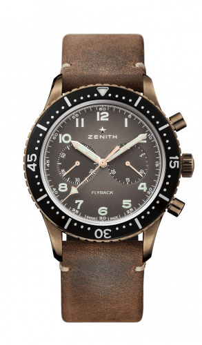 Cronometro Tipo CP-2 Flyback Bronze / Bronze