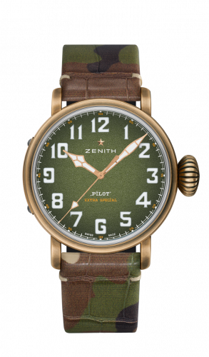 Pilot Type 20 Adventure 45mm Bronze / Khaki / Camo