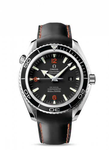 Seamaster Planet Ocean 600M Co-Axial 45.5 Stainless Steel / Orange Numerals / Rubber