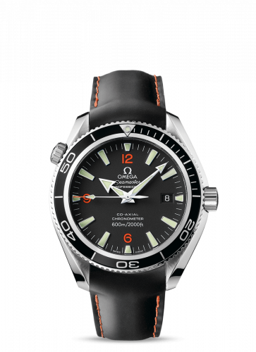 Seamaster Planet Ocean 600M Co-Axial 42 Stainless Steel / Orange Numerals / Rubber