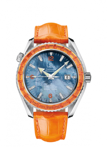 Seamaster Planet Ocean 600M Co-Axial 45.5 Mécanique 24 Sapphires