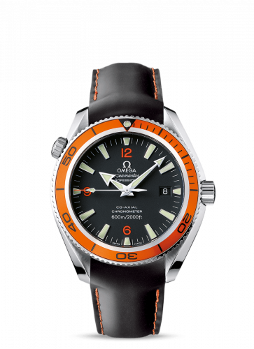 Seamaster Planet Ocean 600M Co-Axial 42 Stainless Steel / Orange / Rubber