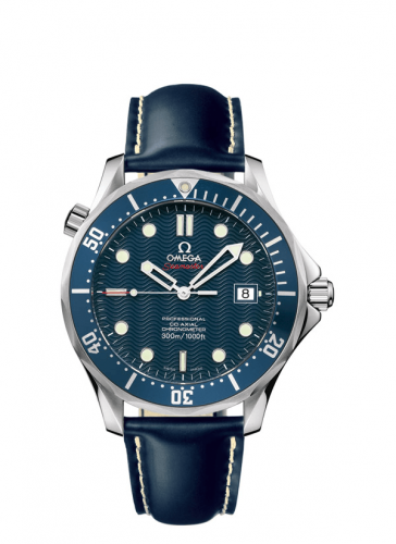 Seamaster Diver 300M Co-Axial 41 Stainless Steel / Blue / Rubber