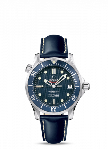 Seamaster Diver 300M Co-Axial 36.25 Stainless Steel / Blue / Rubber