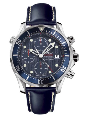 Seamaster Diver 300M Automatic 41.5 Chronograph Stainless Steel / Blue / Rubber