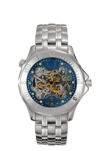 Seamaster Diver 300M Automatic 41 White Gold / Skeleton / Bracelet / 50th Anniversary