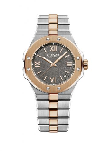 Alpine Eagle 41 Stainless Steel / Rose Gold / Grey