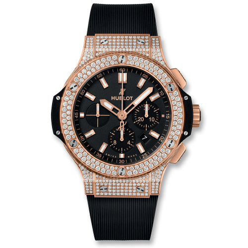 Big Bang 45 Red Gold / Pavé / Black