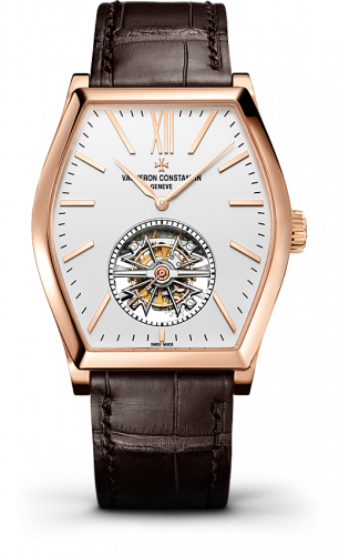 Malte Tourbillon Pink Gold / Silver