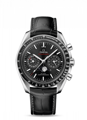 Speedmaster Moonphase Chronograph Master Chronometer Stainless Steel / Black