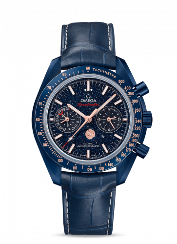Speedmaster Moonphase Chronograph Master Chronometer Blue Side of the Moon Aventurine