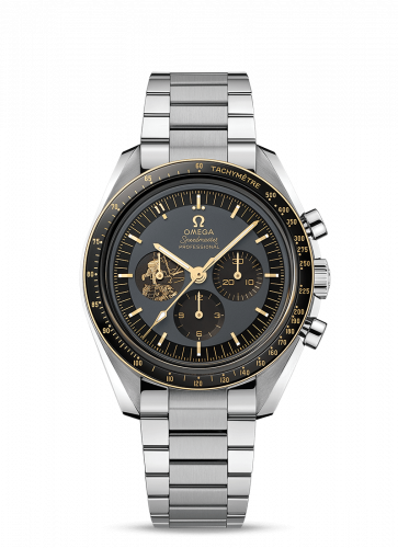 Speedmaster Professional Moonwatch Apollo 11 50 Anniversary  Stainless Steel / Moonshine Gold
