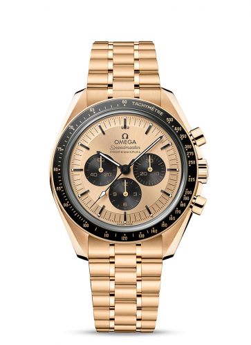 Speedmaster Professional Moonwatch 3861 Moonshine Gold / Moonshine Gold / Bracelet