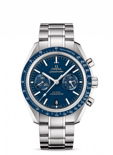 Speedmaster Moonwatch Co-Axial Titanium / Blue / Bracelet