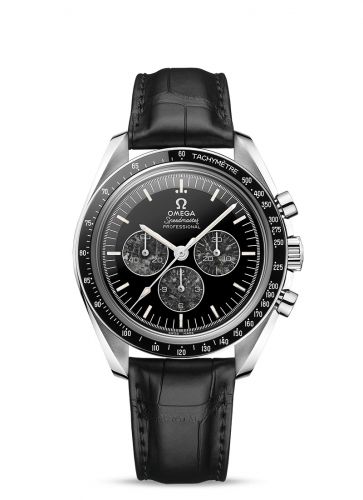 Speedmaster Professional Moonwatch 321 Platinum / Black / Alligator
