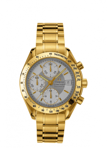 Speedmaster Date 39 Yellow Gold / Silver / Bracelet