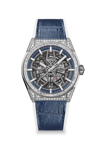 Defy Classic Titanium / Diamond / Skeleton / Alligator