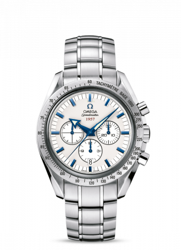 Speedmaster Broad Arrow 1957 Stainless Steel / Silver / Bracelet
