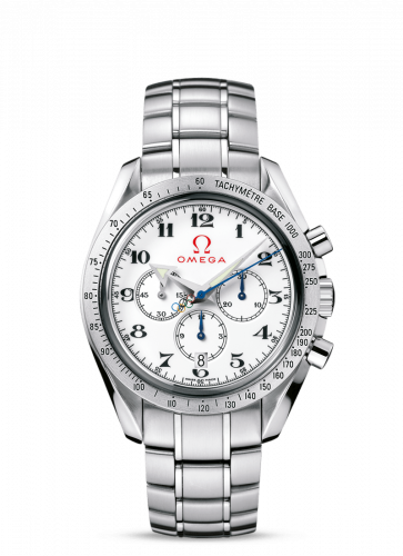 Speedmaster Co-Axial Stainless Steel / White / Bracelet / Olympic Collection