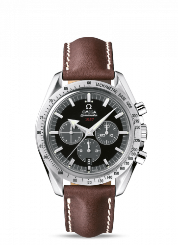 Speedmaster Broad Arrow 1957 Stainless Steel / Black