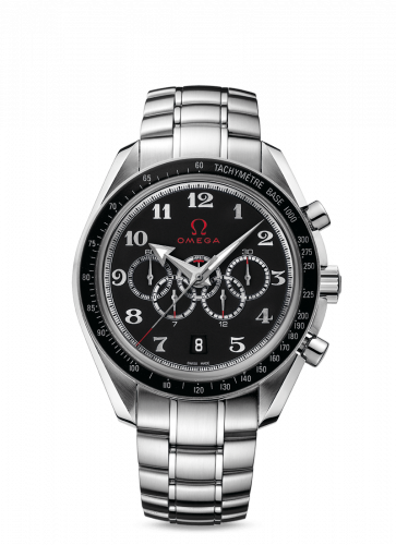 Speedmaster Co-Axial Stainless Steel / Black / Bracelet / Olympic Collection