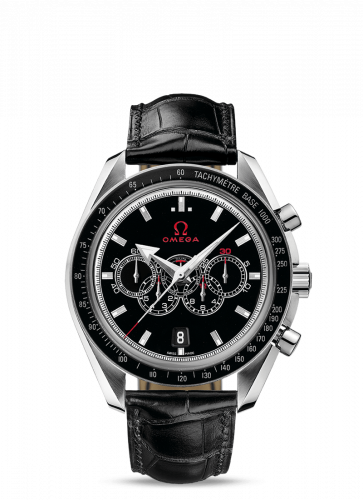 Speedmaster Co-Axial Stainless Steel / Black / Olympic Collection