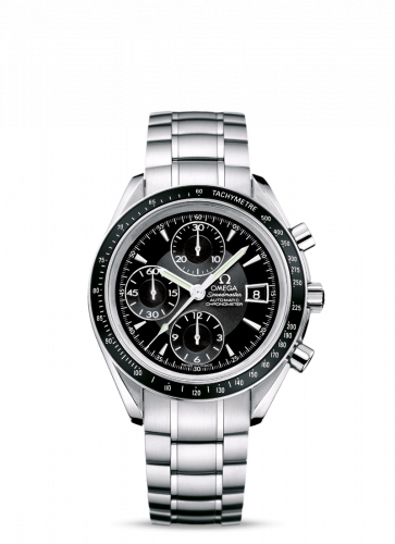 Speedmaster Date 40 Stainless Steel / Black / Bracelet