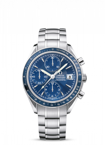 Speedmaster Date 40 Stainless Steel / Blue / Bracelet