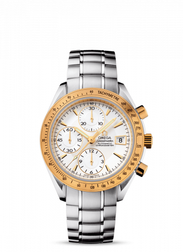 Speedmaster Date 40 Stainless Steel / Yellow Gold / Silver / Bracelet