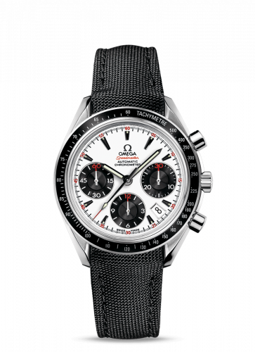 Speedmaster Date 40 Stainless Steel / Panda / Cordura