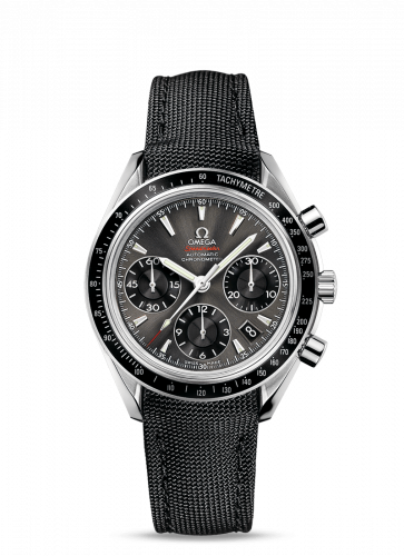 Speedmaster Date 40 Stainless Steel / Grey / Codura