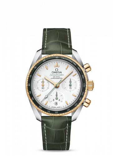 Speedmaster Co-Axial 38 Stainless Steel / Yellow Gold / Silver