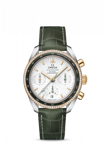 Speedmaster Co-Axial 38 Stainless Steel / Yellow Gold / Diamond / Silver